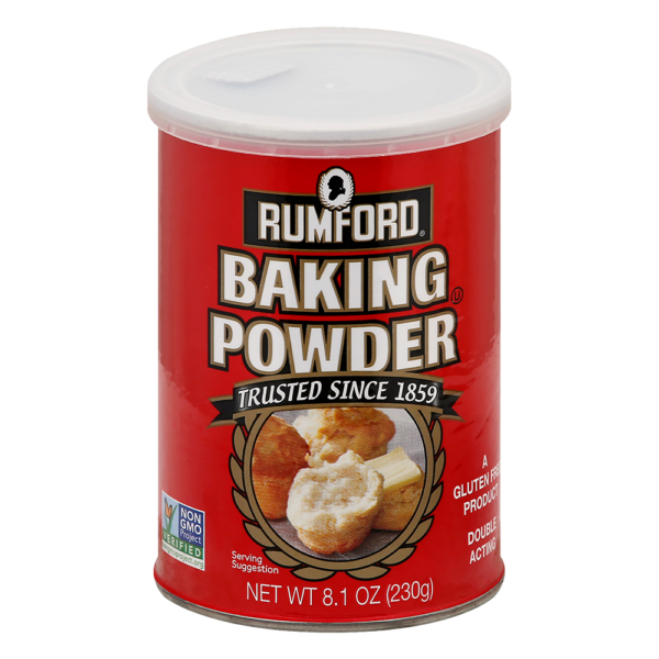 Trust Rumford aluminum-free baking powder - time and kitchen-tested goodness for your baking needs!