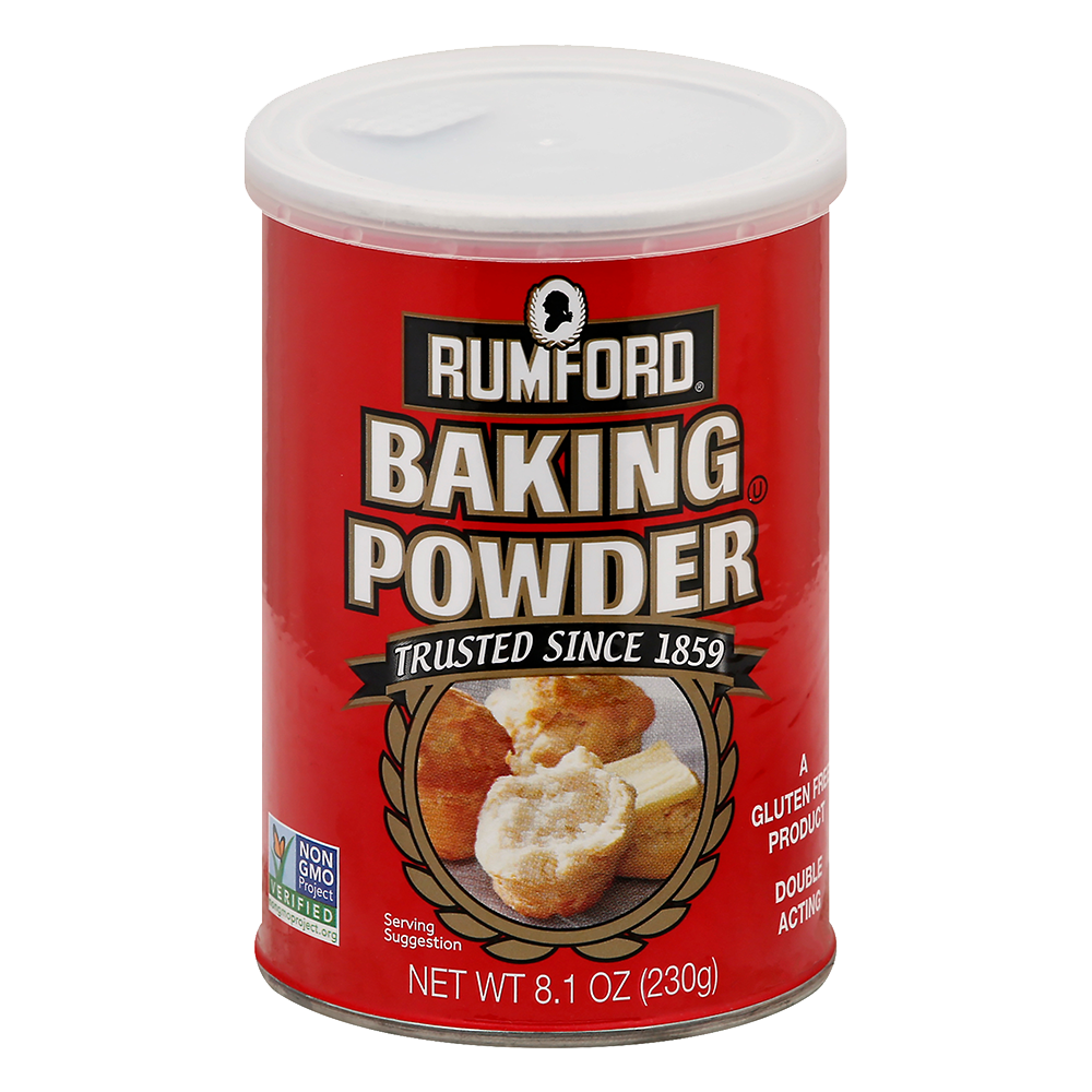 Trust Rumford aluminum-free baking powder - time and kitchen-tested goodness for your baking needs!