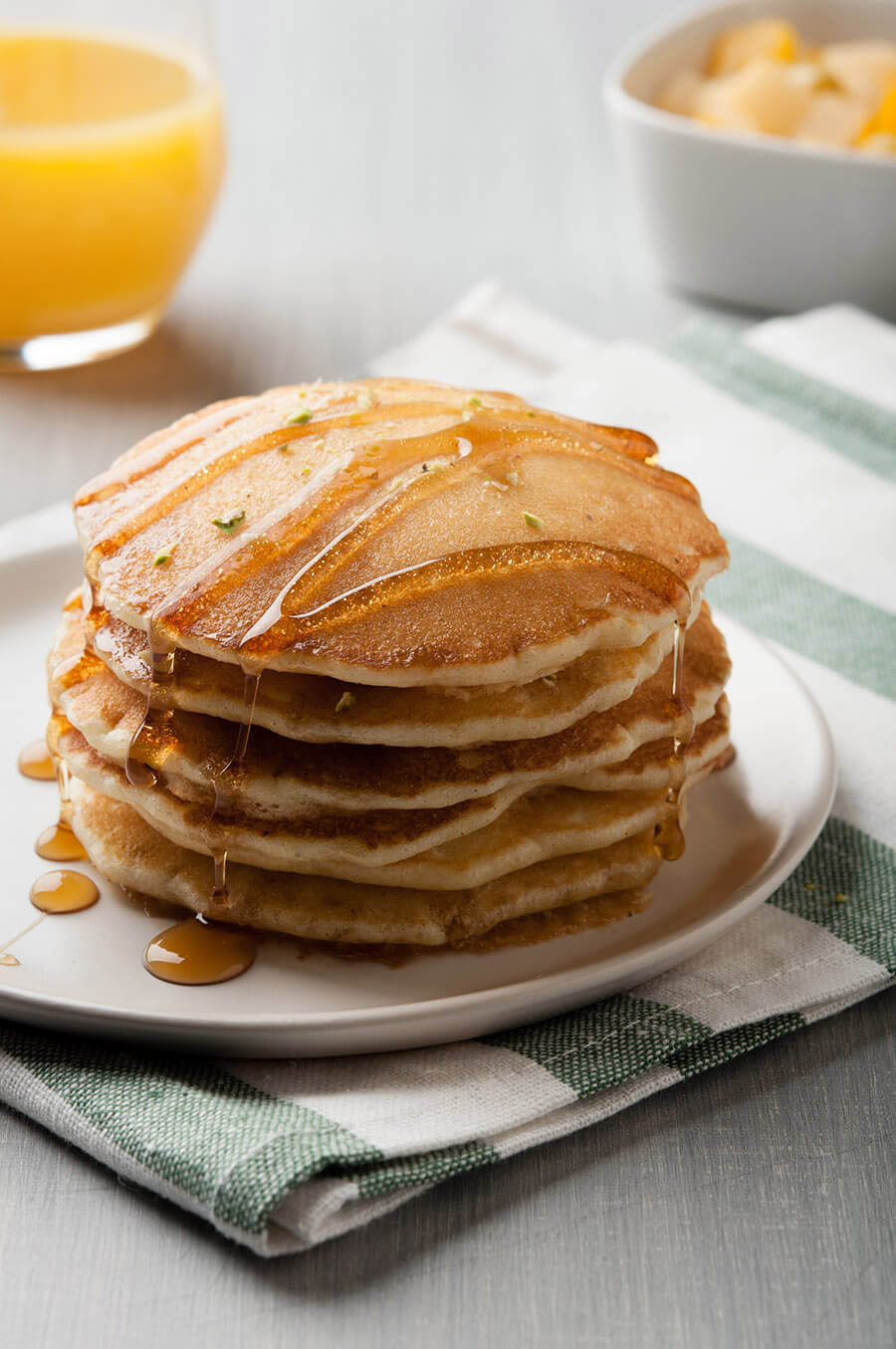 Pistachio Orange Pancake - Clabber Girl