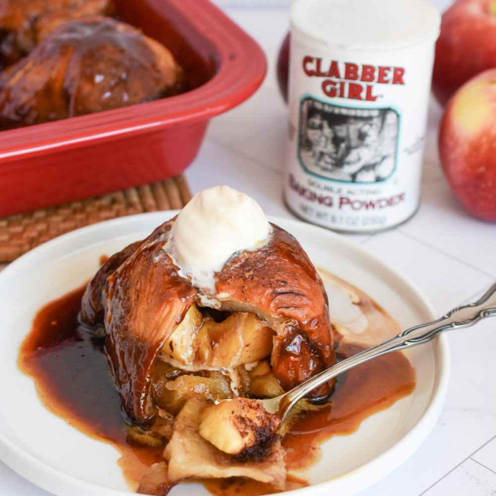 Apple Dumplings with Salted Molasses Sauce (12)