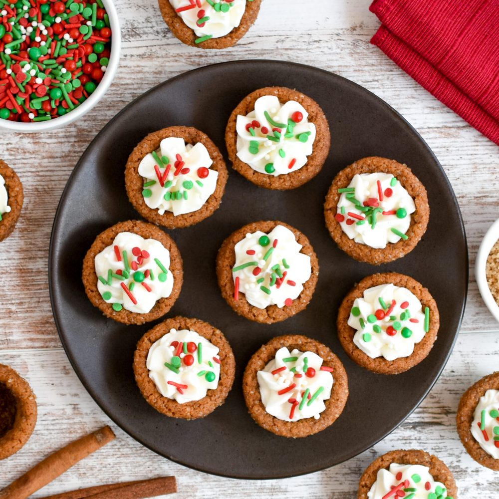 Gingerbread Cookie Cups (6)